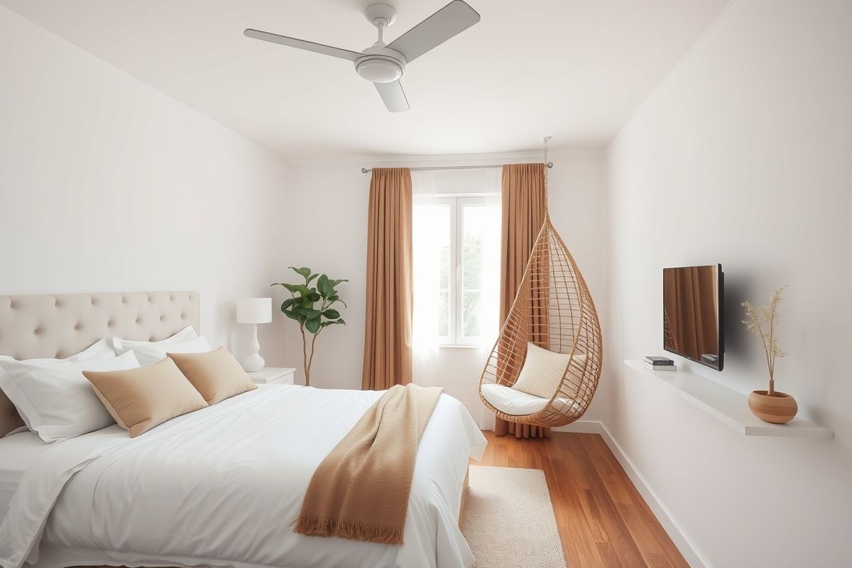 The Hanging Chair Haven: Suspended Relaxation