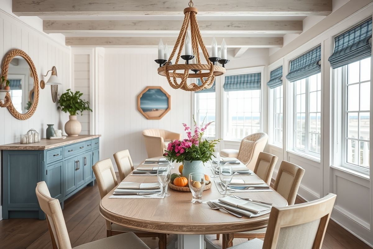 Nautical Rope Accents: Adding Maritime Charm