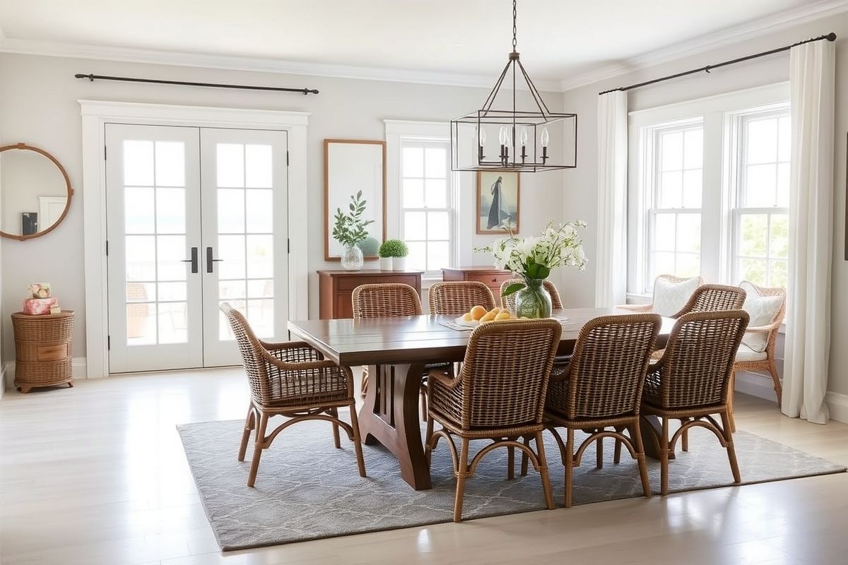 Rattan and Wicker Furniture: Coastal Comfort