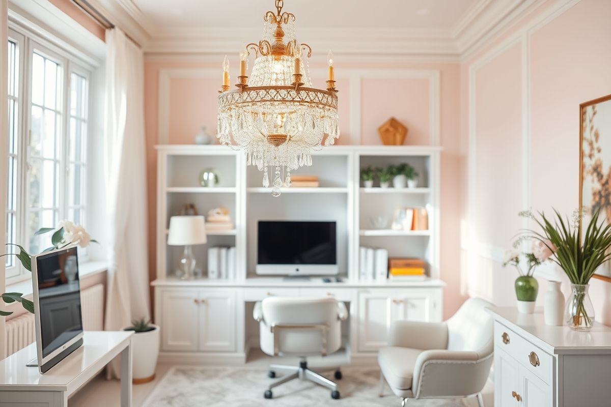 Statement Lighting: Chandeliers and Elegant Lamps