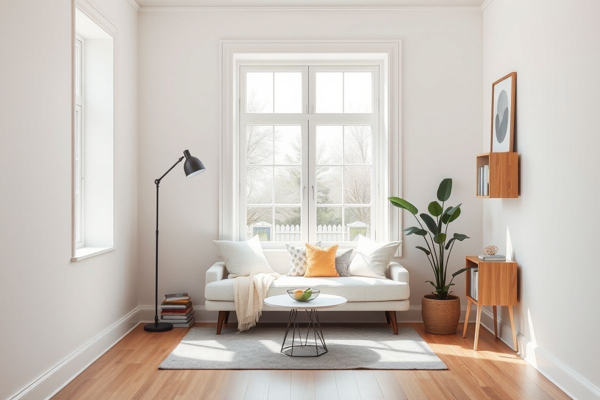 Embracing Minimalism: The Serene Corner Sanctuary