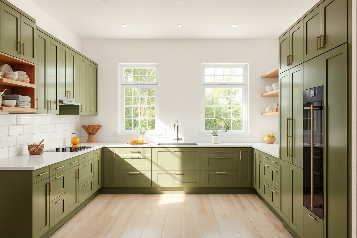 Design Styles That Shine with Olive Green