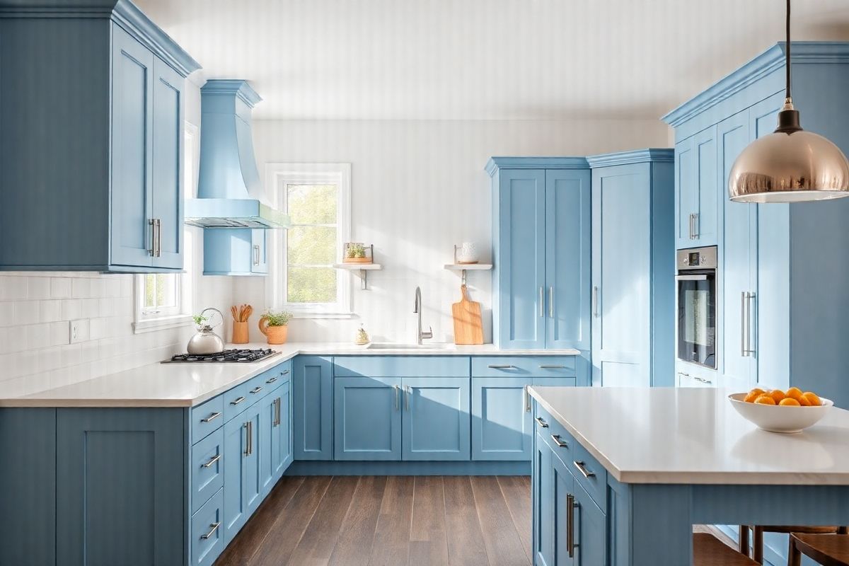 The Allure of Blue: Why Choose Blue Kitchen Cabinets?