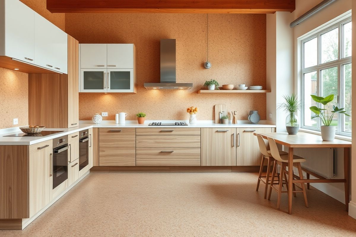 Rustic Retreat: The Warmth of Cork Flooring