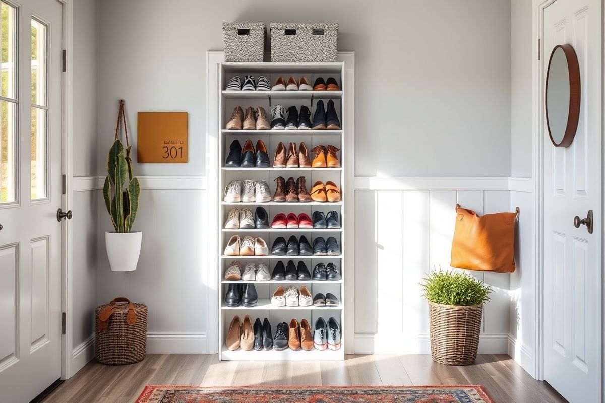 Vertical Shoe Stackers: Maximizing Capacity in a Small Footprint