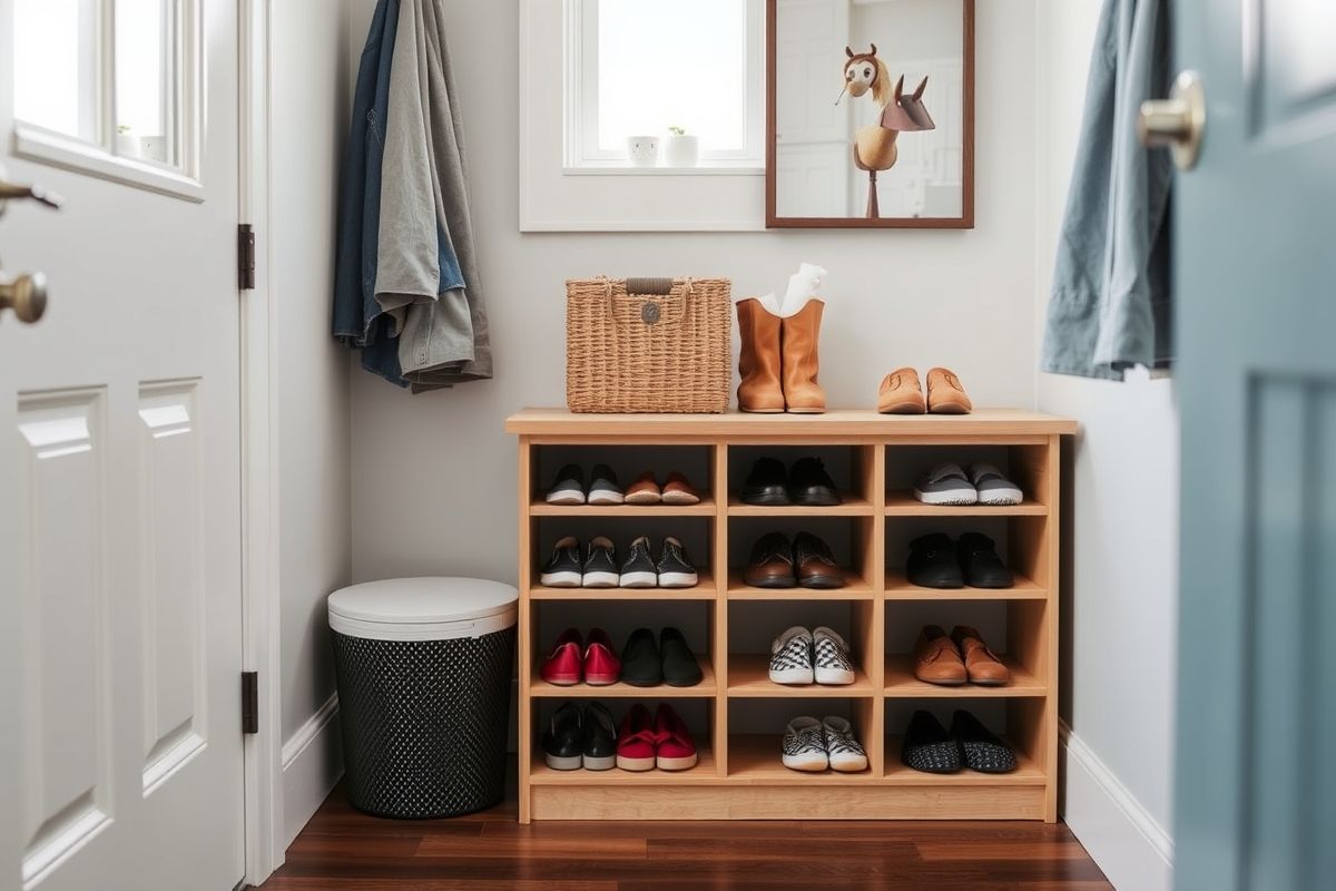 DIY Shoe Storage: Personalized and Budget-Friendly