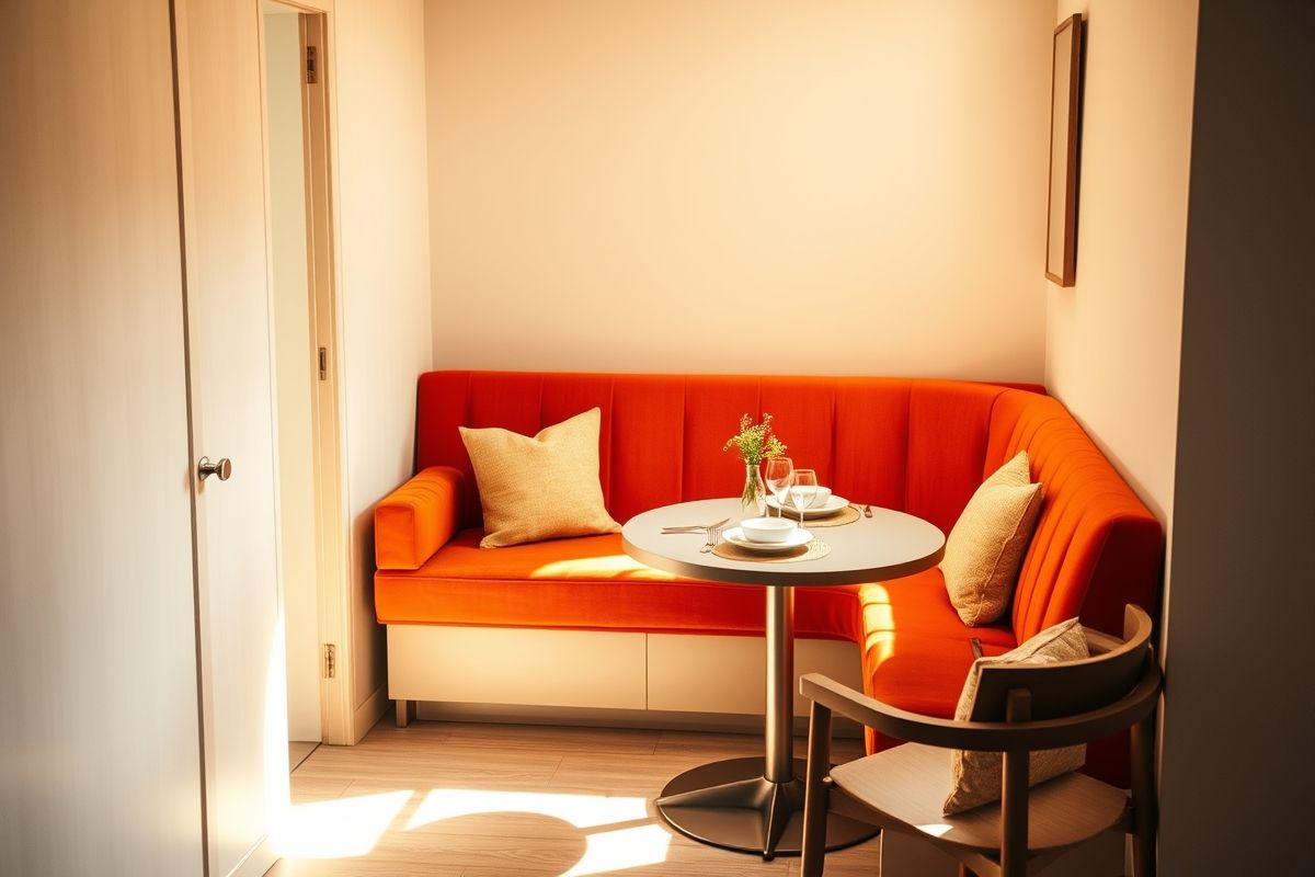 Banquette Seating: Cozy and Functional
