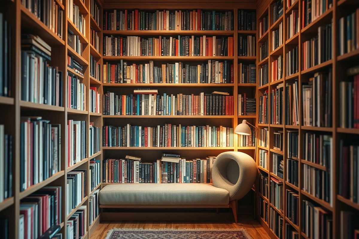 Library Ladder Dreams: Reaching New Literary Heights