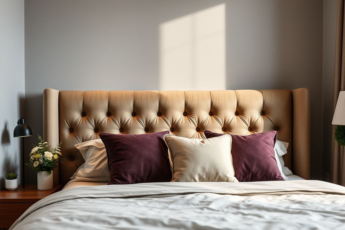 Headboard Haven: Reading in Bed, Elevated