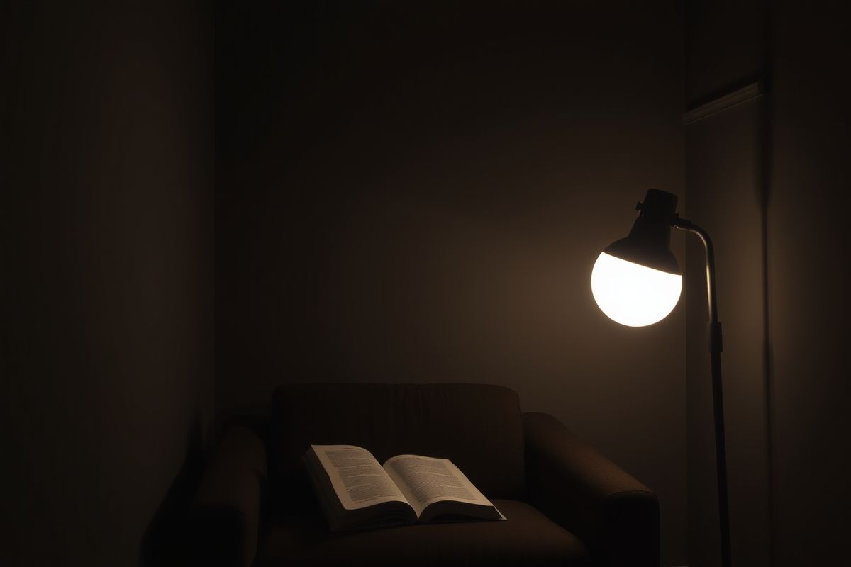 The Moody and Atmospheric Nook: Embrace the Shadows