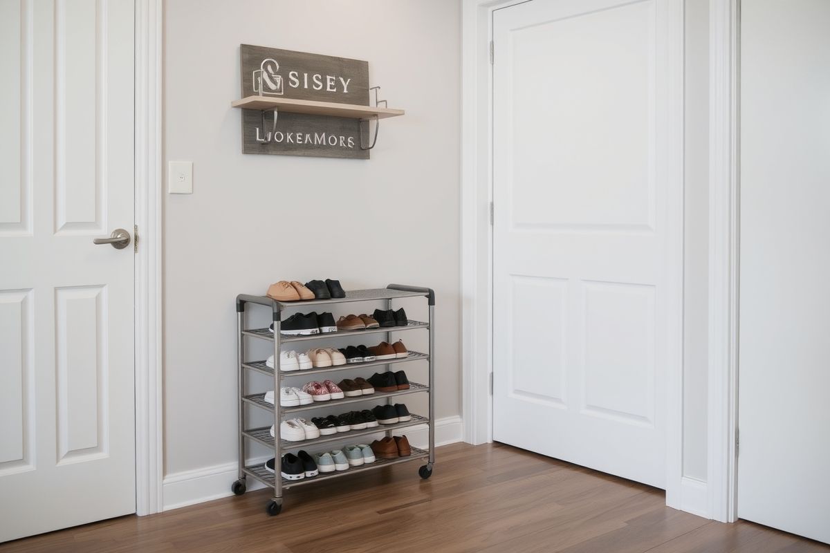 Rolling Shoe Storage: Mobility and Convenience