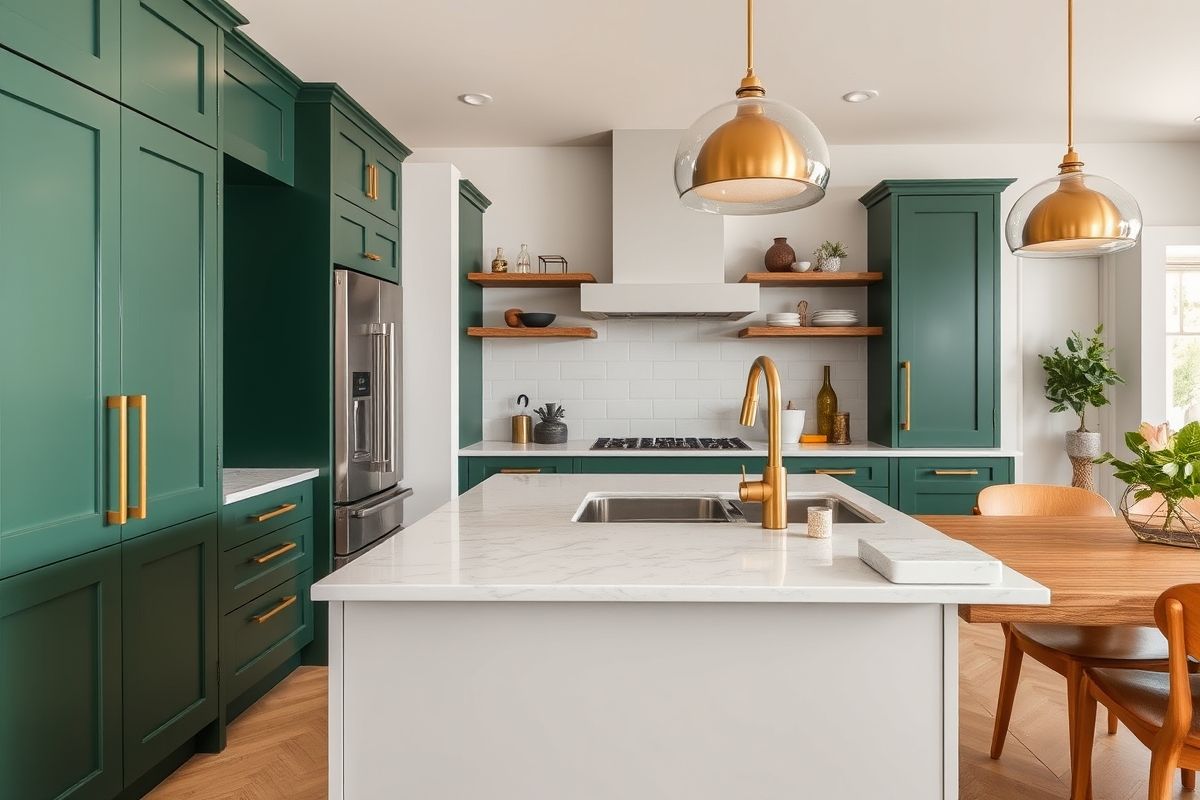 Moody Forest Green: Bringing the Outdoors In