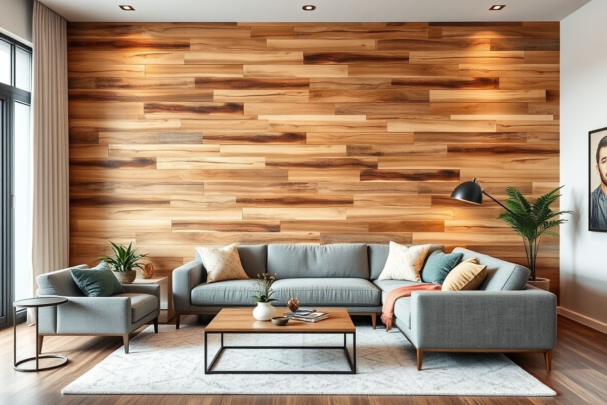 Reclaimed Wood Paneling: Rustic and Eco-Friendly