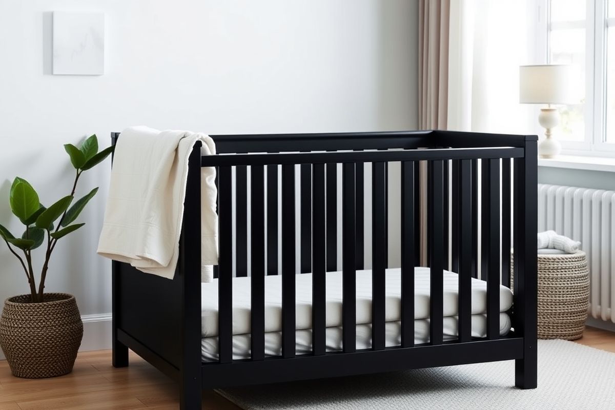Why Choose a Black Crib for Your Nursery?
