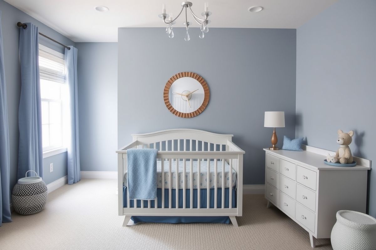 Complementary Colors: Blue and Gray - Modern and Serene
