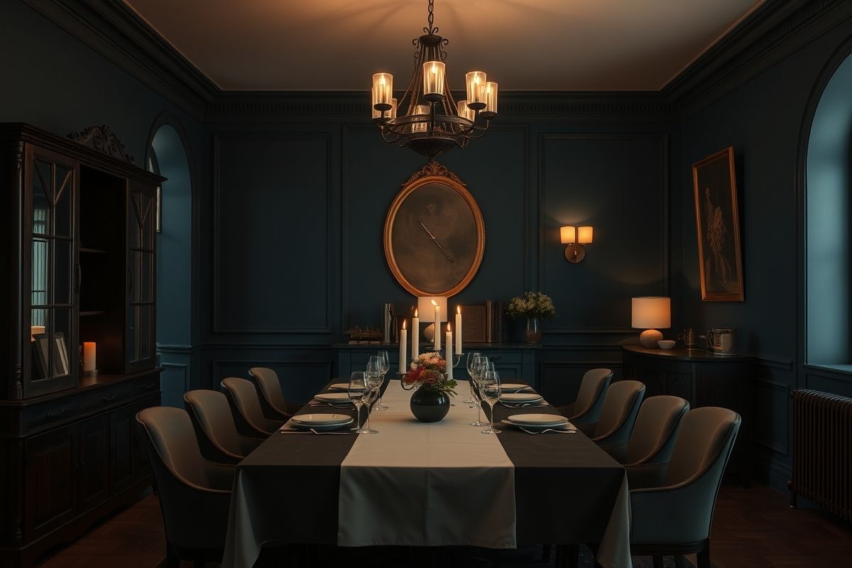 Dive into Deep & Dramatic Wall Colors