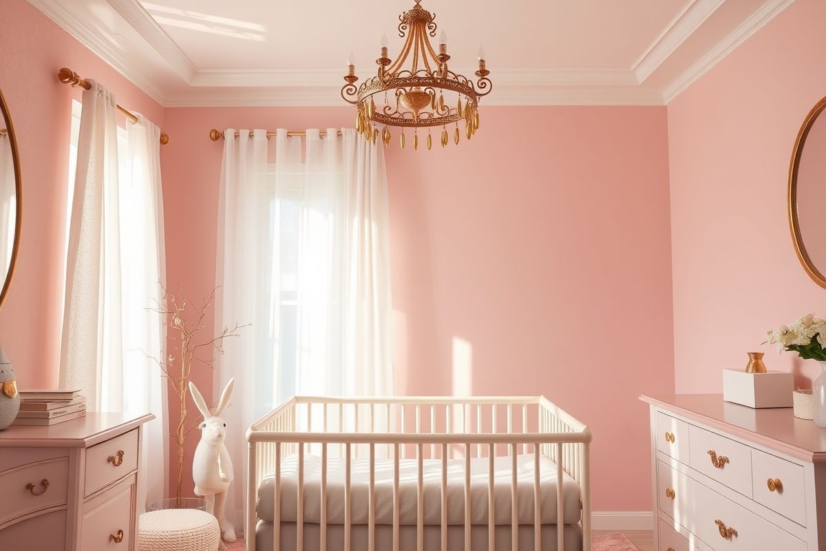 Blush and Gold: A Touch of Luxury and Elegance