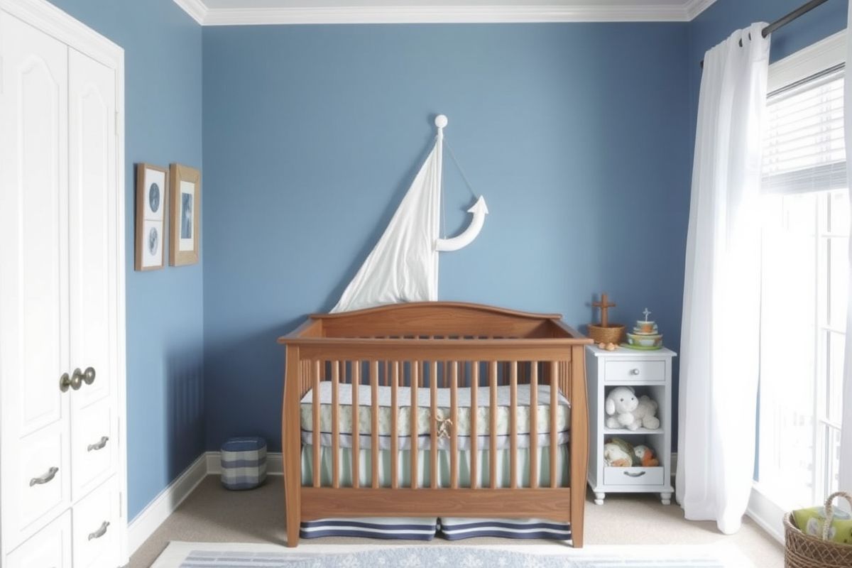 Thematic Blue Nurseries: Nautical Adventures Await!