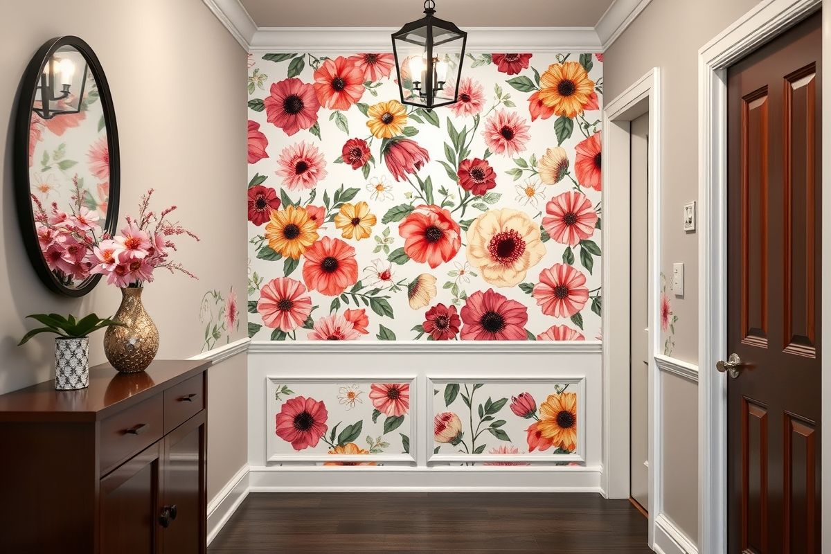 Statement Wallpaper: Adding Personality to a Small Wall