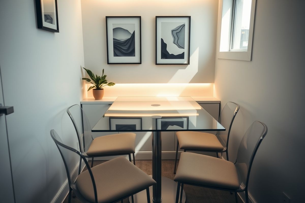 Clear Acrylic Furniture: The Illusion of Open Space