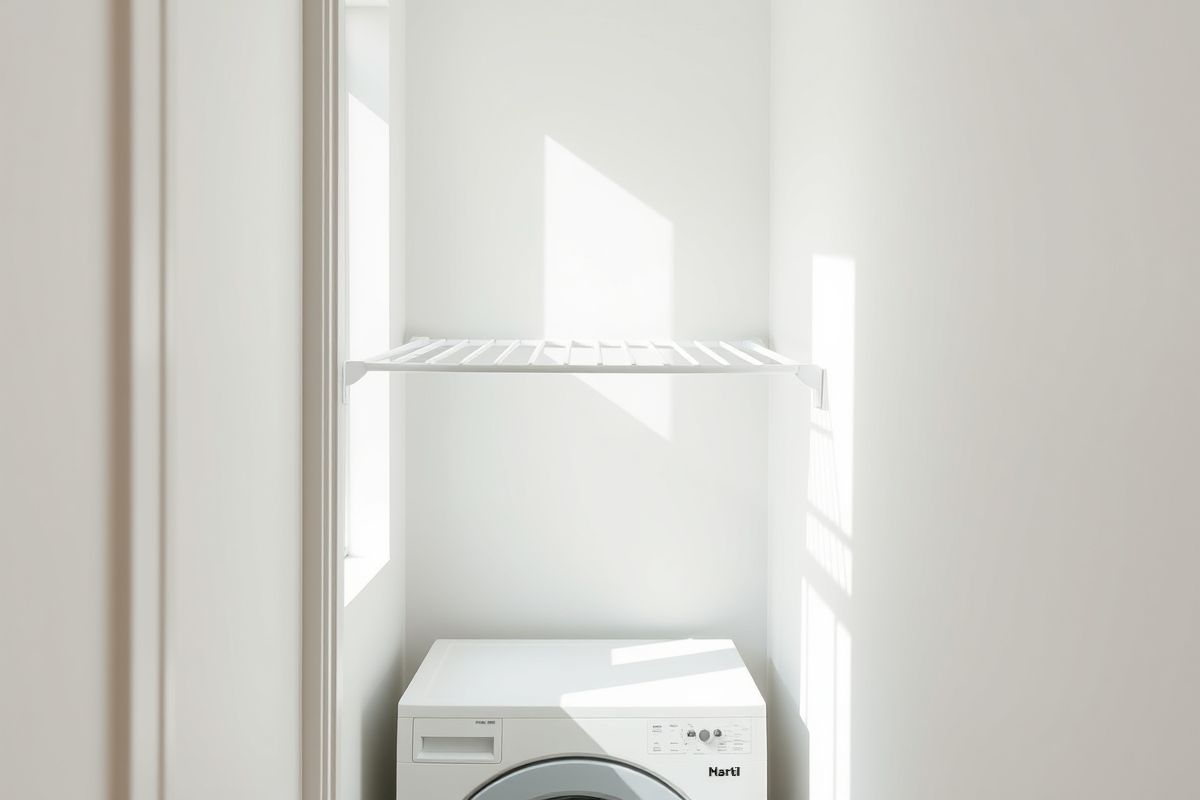A Fold-Out Drying Rack